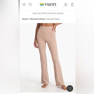NWT Vuori Studio Flare sz S